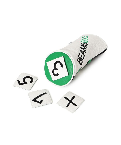 BEAMS GOLF(ビームスゴルフ)の「BEAMS GOLF / ツアープロ ヘッドカバー (フェアウェイウッド)(ゴルフグッズ・メンズ・ネイビー/グリーン・ONE SIZE)」の3枚目の写真