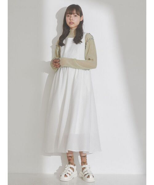 merry jenny(メリージェニー)の「backリボンワンピース(ワンピース・レディース・ブラック/ブルー・FREE)」の4枚目の写真