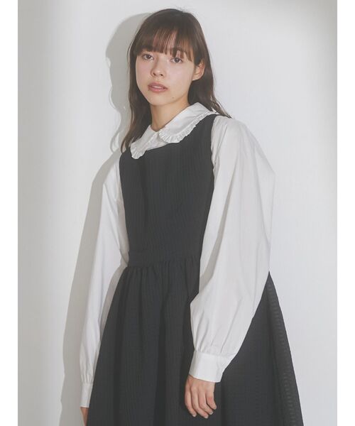 merry jenny(メリージェニー)の「backリボンワンピース(ワンピース・レディース・ブラック/ブルー・FREE)」の15枚目の写真