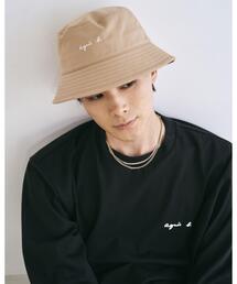 【agnes b.】アニエスベー UP75 BOB ロゴバケットハット agnes b.（アニエスベー）の「【ユニセックス】WEB限定 UP75 BOB