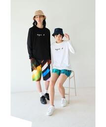 【agnes b.】アニエスベー UP75 BOB ロゴバケットハット agnes b.】アニエスベー UP75 BOB ロゴバケットハット (Agnes b