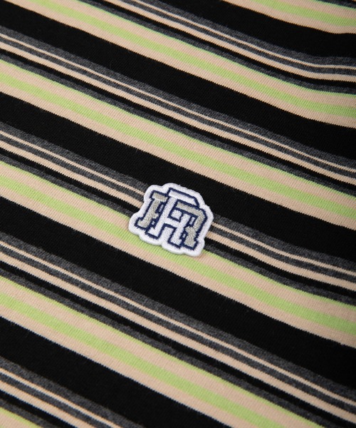 #Re:room（リルーム）の「カラーボーダービッグTシャツ（Tシャツ/カットソー・メンズ・ブルー/ブラック/ピンク・FREE）」の17枚目の写真