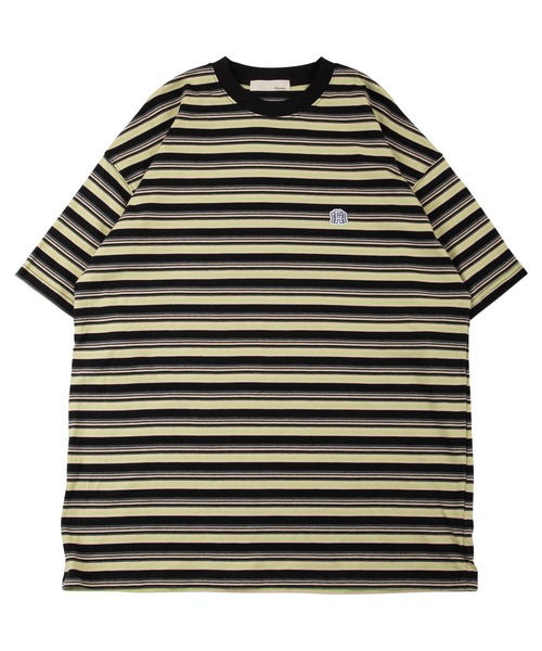 #Re:room（リルーム）の「カラーボーダービッグTシャツ（Tシャツ/カットソー・メンズ・ブルー/ブラック/ピンク・FREE）」の22枚目の写真