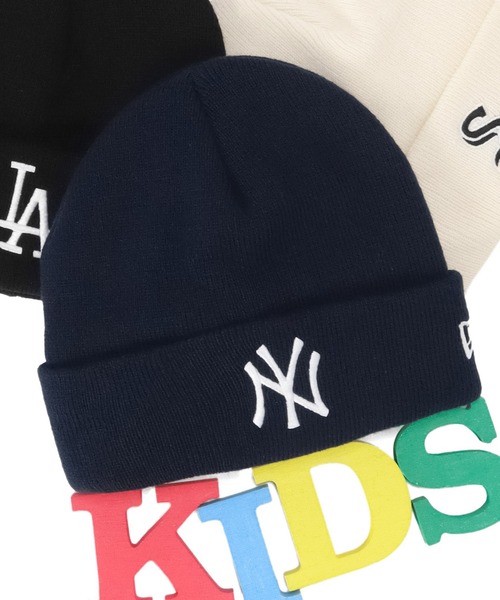 NEW ERA（ニューエラ）の「ニューエラ キッズ ニット帽 MLB（ニットキャップ/ビーニー・キッズ・ブルー/ブラック/ブラウン/ネイビー/グリーン/ブラック系その他/ホワイト・FREE）」の12枚目の写真