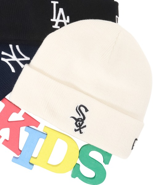 NEW ERA（ニューエラ）の「ニューエラ キッズ ニット帽 MLB（ニットキャップ/ビーニー・キッズ・ブルー/ブラック/ブラウン/ネイビー/グリーン/ブラック系その他/ホワイト・FREE）」の13枚目の写真