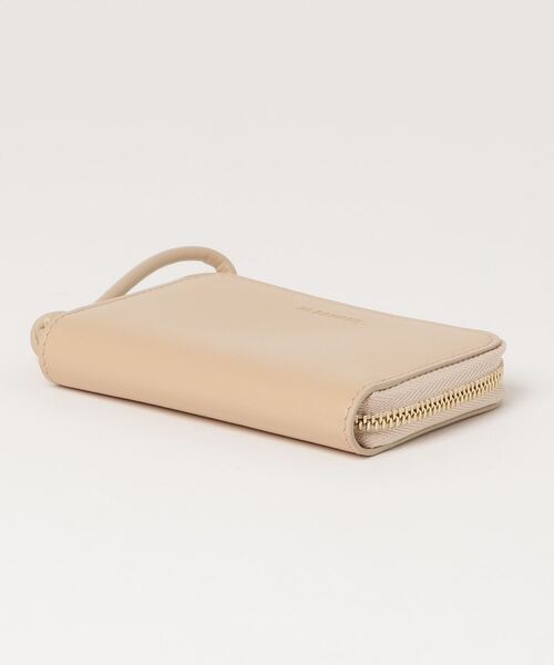 JIL SANDER（ジルサンダー）の「JIL SANDER　ZIP AROUND WLLET SM GIRO（財布・レディース・ブラック/ベージュ・FREE）」の9枚目の写真