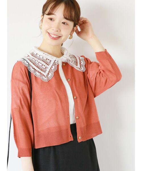 ehka sopo（エヘカソポ）の「レース襟ブラウス（シャツ/ブラウス・レディース・キナリ/ブラック/グレー/オフホワイト・F）」の5枚目の写真