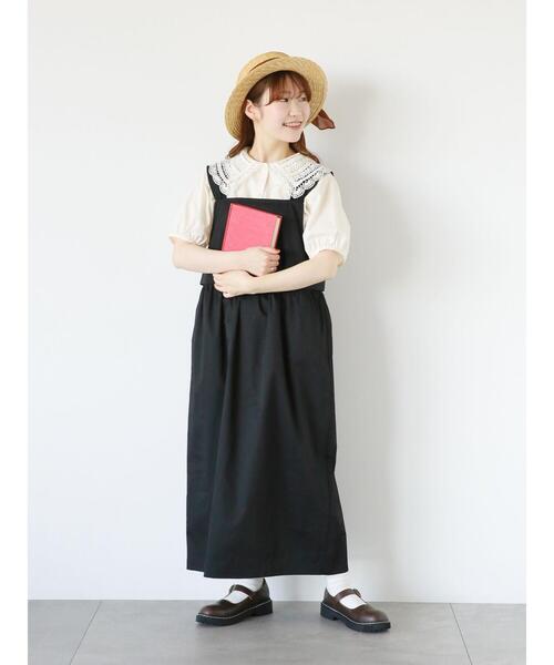 ehka sopo（エヘカソポ）の「レース襟ブラウス（シャツ/ブラウス・レディース・キナリ/ブラック/グレー/オフホワイト・F）」の7枚目の写真