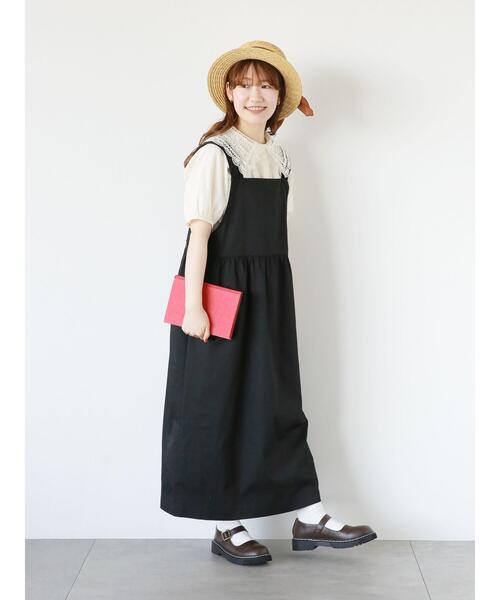 ehka sopo（エヘカソポ）の「レース襟ブラウス（シャツ/ブラウス・レディース・キナリ/ブラック/グレー/オフホワイト・F）」の8枚目の写真