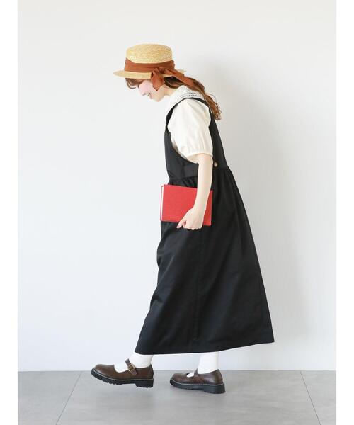 ehka sopo（エヘカソポ）の「レース襟ブラウス（シャツ/ブラウス・レディース・キナリ/ブラック/グレー/オフホワイト・F）」の9枚目の写真