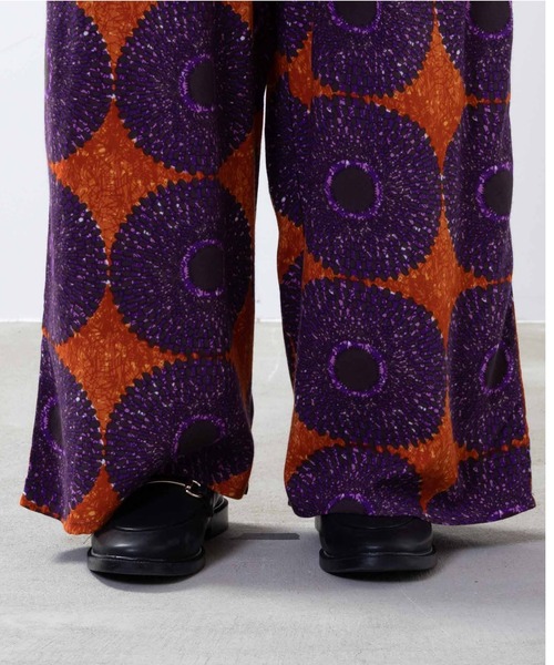 NAVY(ネイビー)の「UVカット クールタッチ インドファブリック レーヨンワイドパンツ(その他パンツ・レディース・グリーン/ネイビー/ブルー/ブラック/カーキ・M/L)」の17枚目の写真