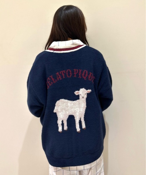 gelato pique（ジェラートピケ）の「【HOMME】エアモコSHEEPチルデン