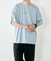 【MASTER FRAME】MF刺繍スムースクルーネックTシャツ