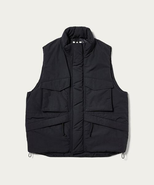 MONKEY TIME（モンキータイム）の「＜monkey time＞ パデッド スタンド ベスト-撥水機能-（ベスト・メンズ・ライトグレー/ブラック・S/M/L）」の13枚目の写真