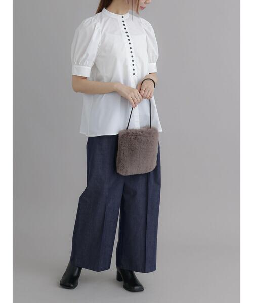 Te chichi（テチチ）の「デニム調ワイドパンツ（デニムパンツ・レディース・ブルー/ネイビー・F）」の11枚目の写真