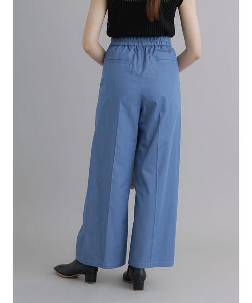 Te chichi（テチチ）の「デニム調ワイドパンツ（デニムパンツ・レディース・ブルー/ネイビー・F）」の19枚目の写真