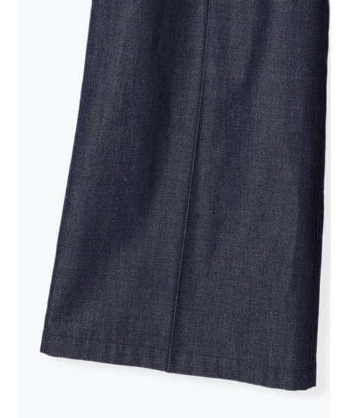 Te chichi（テチチ）の「デニム調ワイドパンツ（デニムパンツ・レディース・ブルー/ネイビー・F）」の6枚目の写真