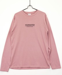 フロントロゴプリント ロングスリーブTシャツ
