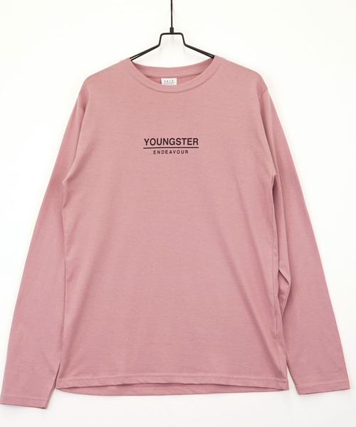 GGD SELECT(ジージーディー セレクト)の「フロントロゴプリント ロングスリーブTシャツ(Tシャツ/カットソー・メンズ・ホワイト/グリーン/ブルー/ブラック/ピンク/インディゴブルー/ネイビー/ベージュ/ライトブラック/バーガンディー/スミクロ/ホワイト系その他2/ホワイト系その他3/ホワイト系その他4/ロイヤルブルー/ブラック系その他2/ブラック系その他3/ブラック系その他4/ブルー系その他2/ピンク系その他2/ホワイト系その他5/グリーン系その他2/カーキ/イエロー・M/L/LL)」の22枚目の写真