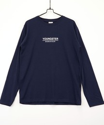 フロントロゴプリント ロングスリーブTシャツ