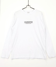 フロントロゴプリント ロングスリーブTシャツ
