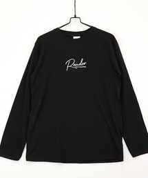 フロントロゴプリント ロングスリーブTシャツ