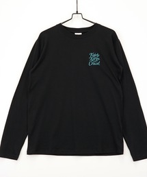 フロントロゴプリント ロングスリーブTシャツ