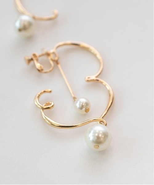 RANDA(ランダ)の「ニュアンスデザインイヤリング(イヤリング・レディース・シルバー/ゴールド・FREE)」の14枚目の写真