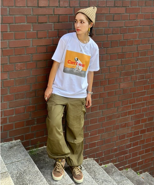 tシャツ 「ZOZOTOWN限定」LHP×IMOKO/エルエイチピー/Vintage Photos DOG TEE レディース メンズ ZOZOTOWN限定】LHP×IMOKO/エルエイチピー/Vintage Photos DOG