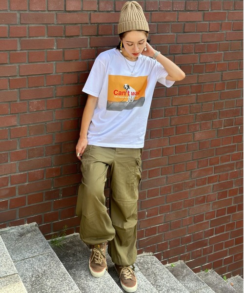 tシャツ 「ZOZOTOWN限定」LHP×IMOKO/エルエイチピー/Vintage Photos DOG TEE レディース メンズ ZOZOTOWN限定】LHP×IMOKO/エルエイチピー/Vintage Photos DOG