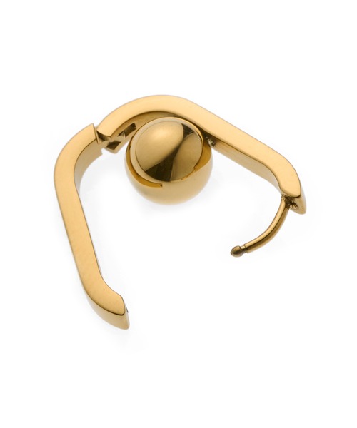 CENE（セネ）の「【CENE】セネ/ボトムボールピアス（ピアス（両耳用）・レディース・シルバー/ゴールド・FREE）」の7枚目の写真