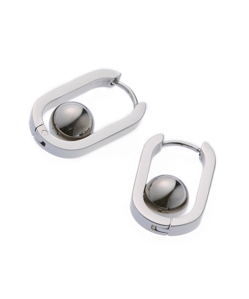 CENE（セネ）の「【CENE】セネ/ボトムボールピアス（ピアス（両耳用）・レディース・シルバー/ゴールド・FREE）」の10枚目の写真