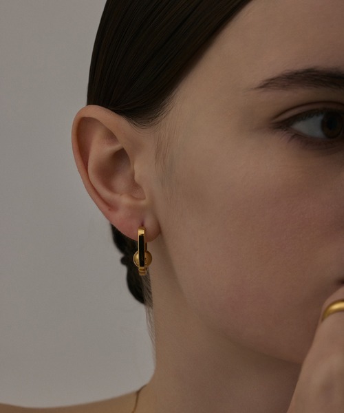 CENE（セネ）の「【CENE】セネ/ボトムボールピアス（ピアス（両耳用）・レディース・シルバー/ゴールド・FREE）」の15枚目の写真