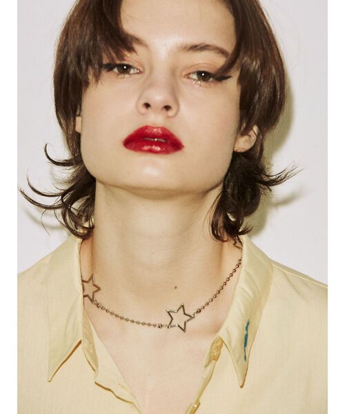 jouetie(ジュエティ)の「ボールチェーンスターネックレス(ネックレス・レディース・シルバー/ゴールド・FREE)」の7枚目の写真