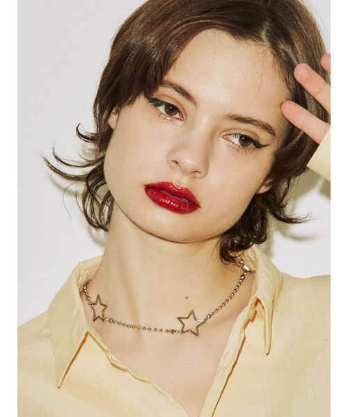 jouetie(ジュエティ)の「ボールチェーンスターネックレス(ネックレス・レディース・シルバー/ゴールド・FREE)」の8枚目の写真