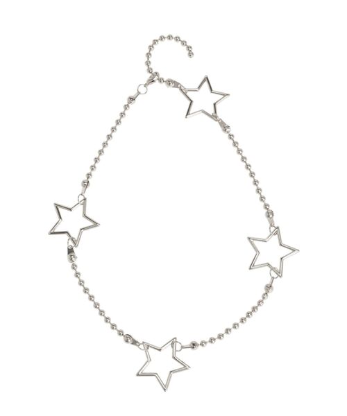 jouetie(ジュエティ)の「ボールチェーンスターネックレス(ネックレス・レディース・シルバー/ゴールド・FREE)」の12枚目の写真