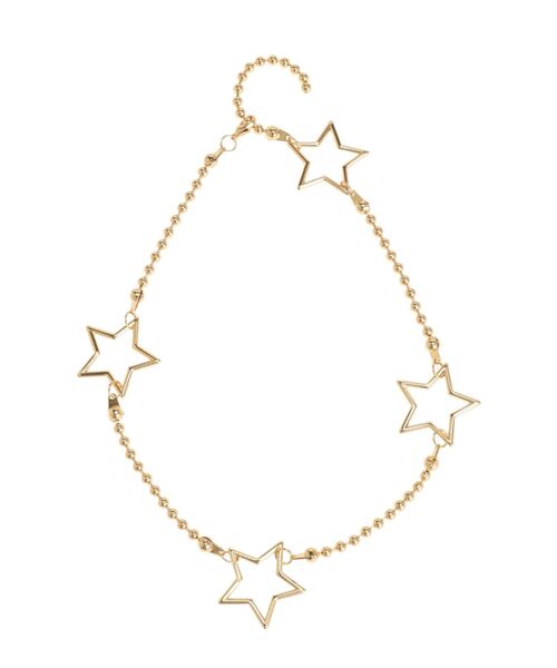 jouetie(ジュエティ)の「ボールチェーンスターネックレス(ネックレス・レディース・シルバー/ゴールド・FREE)」の13枚目の写真