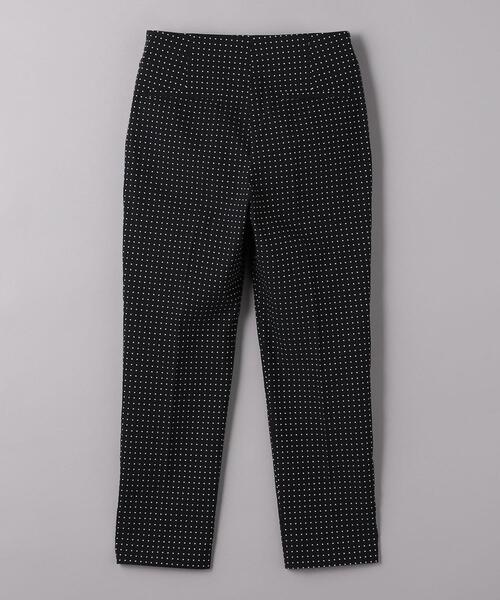 『ネル』ドットジャカード スリム パンツ UNITED ARROWS UNITED ARROWS（ユナイテッドアローズ）の「ドットジャカード