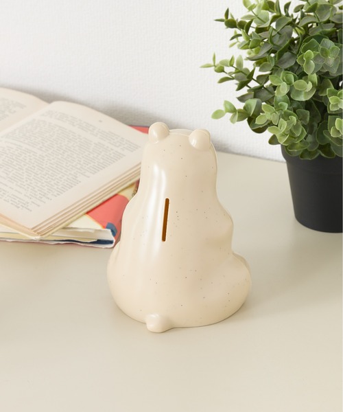 しろくま貯金箱　　ポーラーベアマネーBOX 2体 Amazon.co.jp: ポーラーベア 貯金箱 鍵付き PolarBear 復刻版