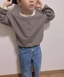 CERCA（チェルカ）の「lulunoix/ボーダートレーナー N15148（スウェット）」