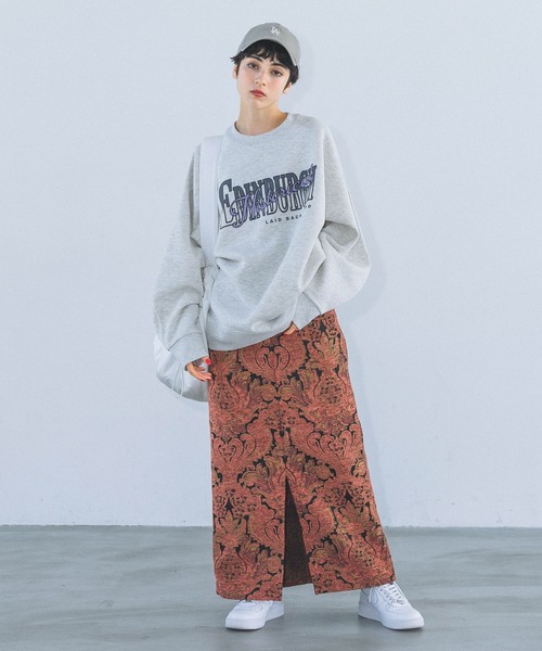 PAGEBOY(ページボーイ)の「ジャガードナロースカート(スカート・レディース・ブルー系その他/マスタード/レッド系その他・FREE)」の18枚目の写真
