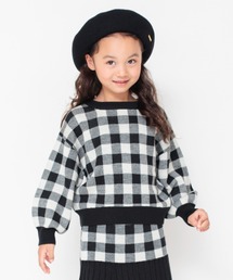 【プチレディ】ジャガードニットトップス