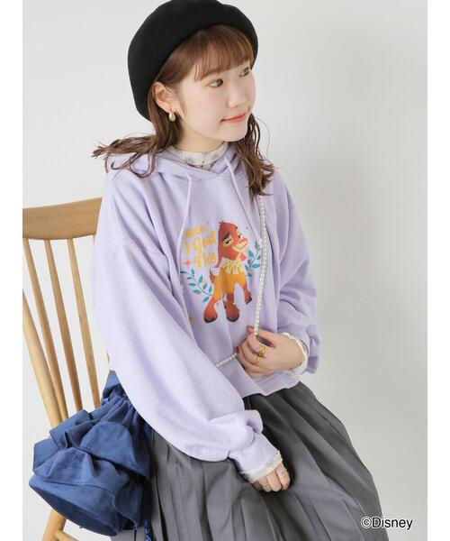 ehka sopo(エヘカソポ)の「【Disney】WISH/ハイネック総柄シアーカットソー(ニット/セーター・レディース・ブラック/キナリ・F)」の4枚目の写真