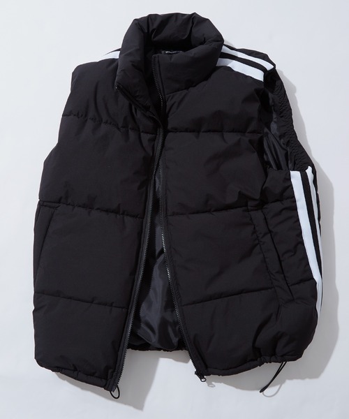 improves（インプローブス）の「中綿ダウン スタンドベスト（ダウンベスト・メンズ・ホワイト/ブラック・MEDIUM/LARGE）」の2枚目の写真