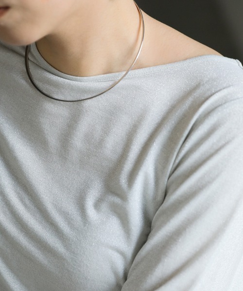 select MOCA（セレクトモカ）の「ネックカフYシェイプマルチWAYネックレスSET（ネックレス・レディース・ゴールド/シルバー・FREE）」の15枚目の写真