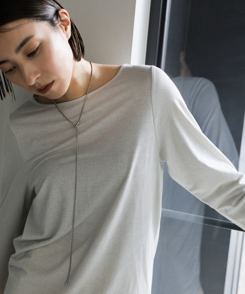 select MOCA（セレクトモカ）の「ネックカフYシェイプマルチWAYネックレスSET（ネックレス・レディース・ゴールド/シルバー・FREE）」の17枚目の写真