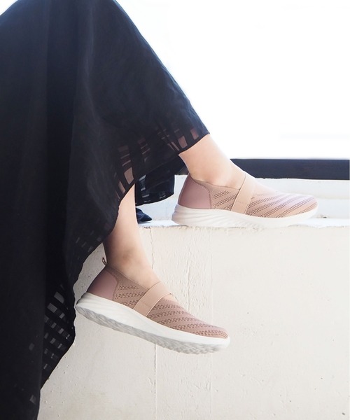 enchanted（エンチャンテッド）の「《SNEEKE》軽量メリージェーンスニーカー（スニーカー・レディース・ピンク/ブラック/ホワイト/ライトグレー/ライトグリーン・LL/L/M/S/3L）」の5枚目の写真