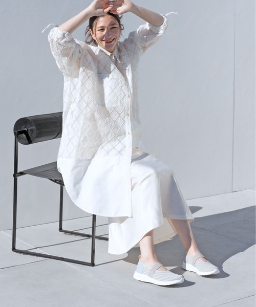 enchanted（エンチャンテッド）の「《SNEEKE》軽量メリージェーンスニーカー（スニーカー・レディース・ピンク/ブラック/ホワイト/ライトグレー/ライトグリーン・LL/L/M/S/3L）」の6枚目の写真