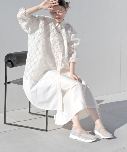 enchanted（エンチャンテッド）の「《SNEEKE》軽量メリージェーンスニーカー（スニーカー・レディース・ピンク/ブラック/ホワイト/ライトグレー/ライトグリーン・LL/L/M/S/3L）」の8枚目の写真