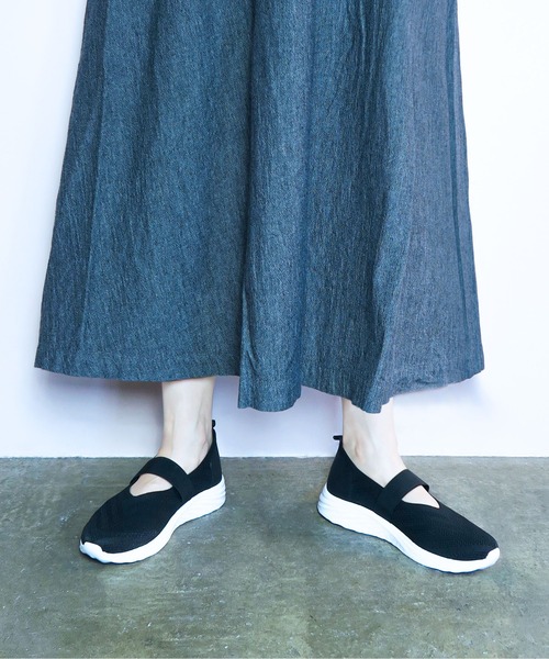 enchanted（エンチャンテッド）の「《SNEEKE》軽量メリージェーンスニーカー（スニーカー・レディース・ピンク/ブラック/ホワイト/ライトグレー/ライトグリーン・LL/L/M/S/3L）」の17枚目の写真